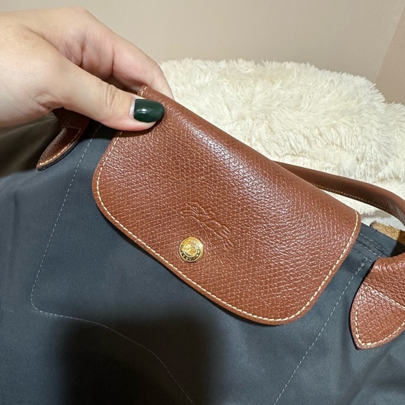 Longchamp Dark Grey Le Pliage Original - Picture 6 of 7